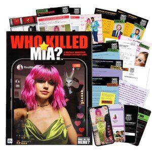 NEW What Do you Meme Who Killed Mia - A Modern Murdery Mystery Game